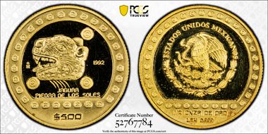 1992-Mo 500 P Jaguar Head PR67DCAM