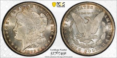 1883-CC $1 MS64