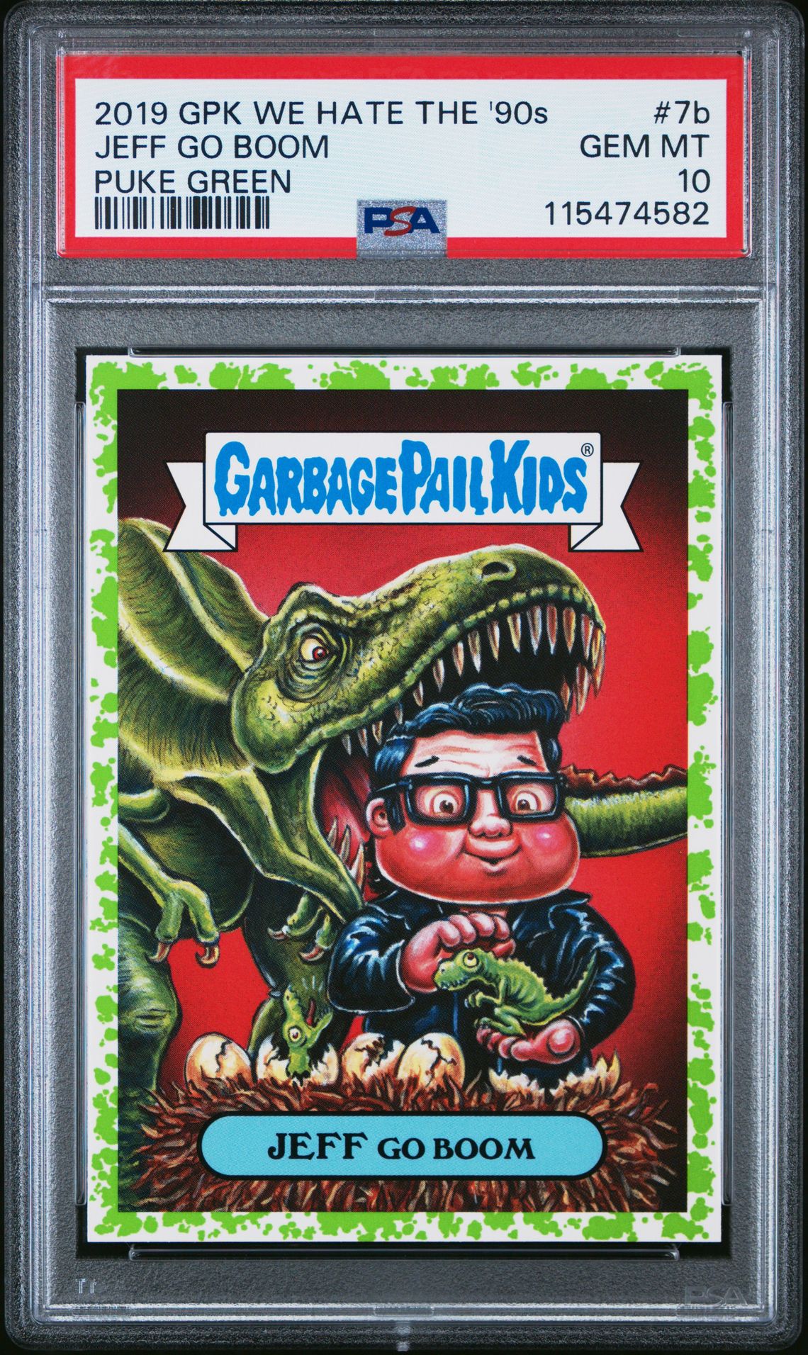 Jeff Go Boom PSA 10