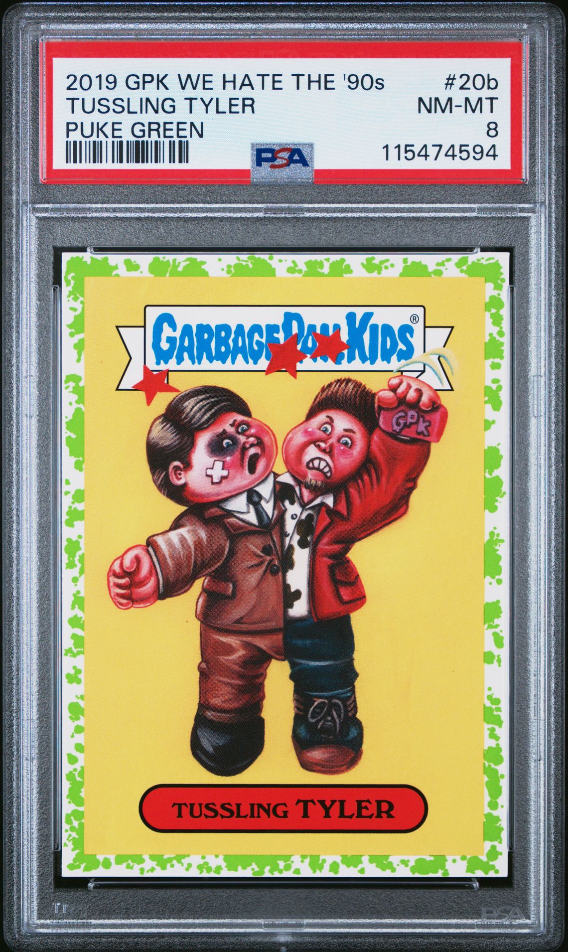 Tussling Tyler PSA 8
