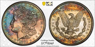 1881-S $1 MS63
