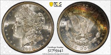 1882-S $1 MS64