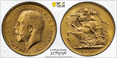 1919-P Sov S-4001 MS65