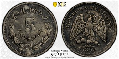 1890-Zs Z/MoM 5C MS64