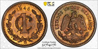 1948-Mo 1C MS65RB