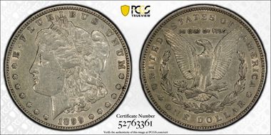 1899 $1 XF45