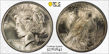 1923 $1 MS65