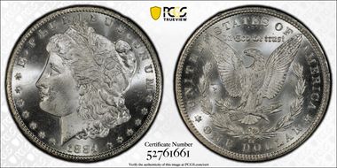 1884-CC $1 MS66