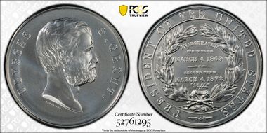 (2023-S) Medal Ulysses S. Grant Silver Matte Finish MS70