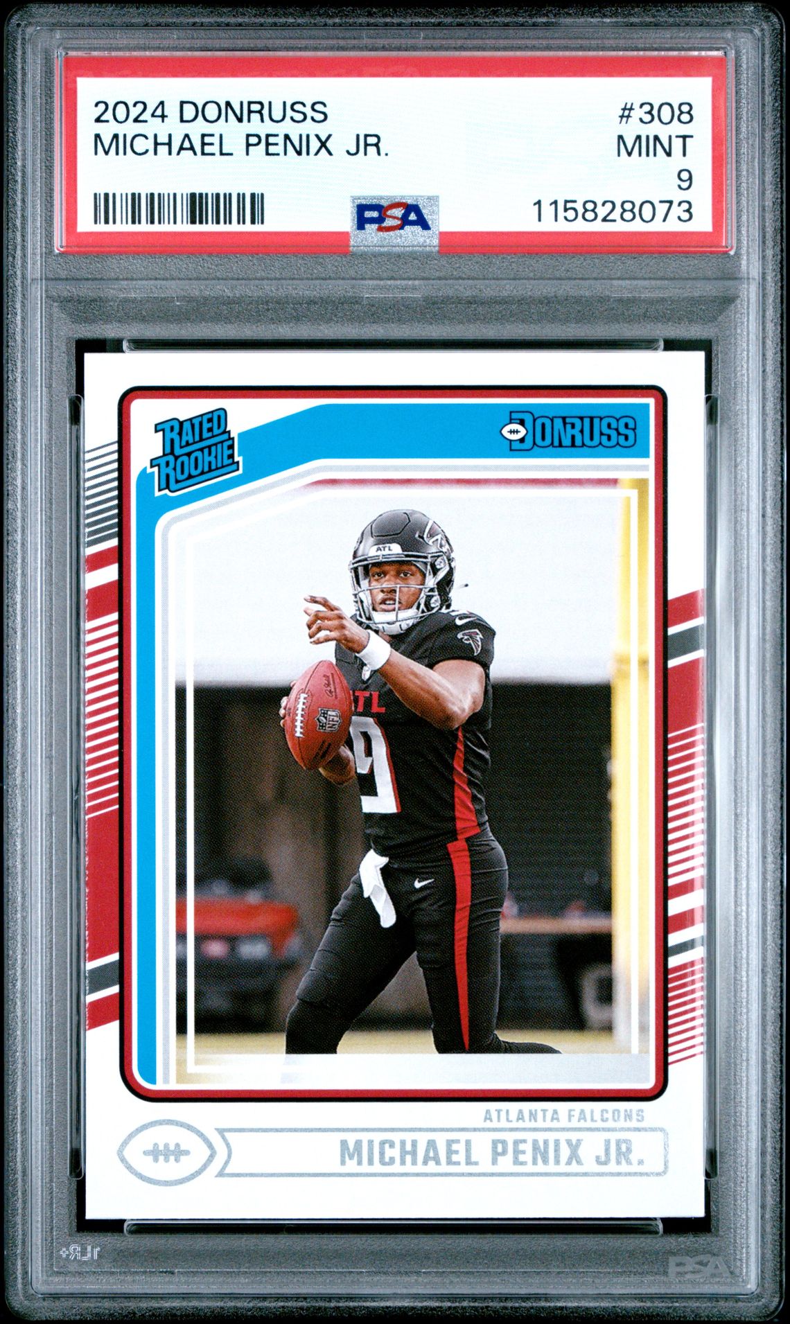 2024 Panini Donruss Michael Penix Jr. #308 Mint 9 front