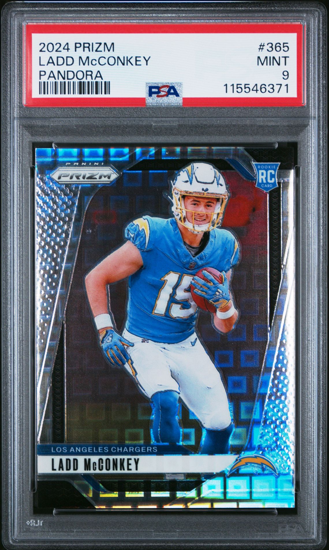 2024 Panini Prizm Ladd Mcconkey #365 (Pandora) Mint 9 front