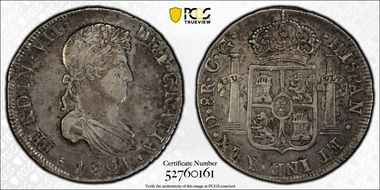 1821-D CG 8 R D8.11.2 Bust B Crown B XF45