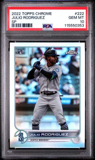 2022 Topps Topps Chrome Sp #222 Julio Rodriguez front