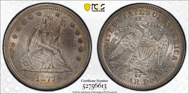 1877-CC 25C AU58