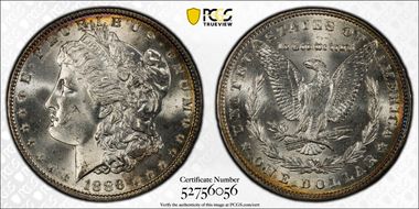1886 $1 MS65