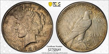 1923-D $1 MS62
