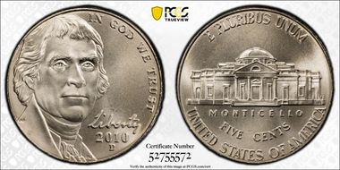 2010-D 5C Satin Finish SP68FS