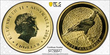 2008-P $1 Wedge Tailed Eagle MS68