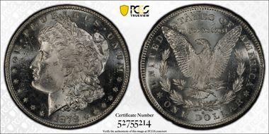 1878-S $1 MS63