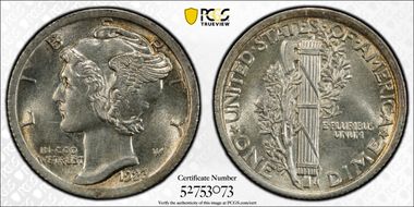 1923 10C MS63FB