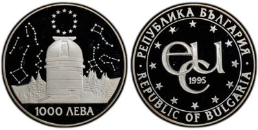 1995 1000 L Rozhen Observatory KM-217  Ag PR68DCAM