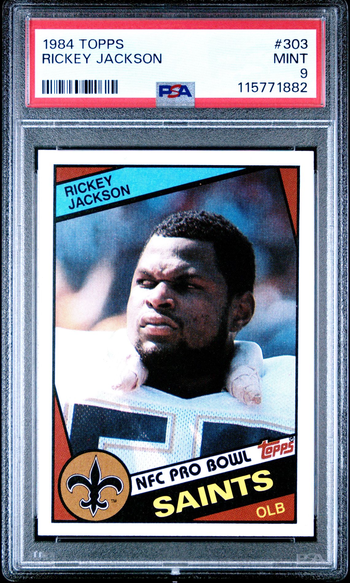 1984 Topps TOPPS #303 Rickey Jackson front