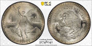 1988-Mo Onza Libertad Ag MS68