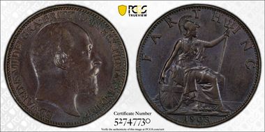 1903 1/4D S-3992 Blackened finish MS64