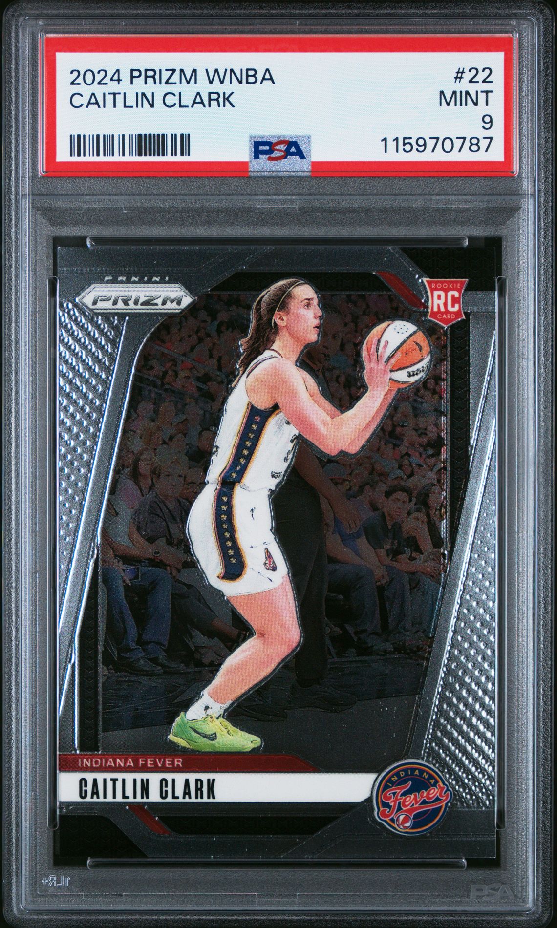 2024 Panini Prizm Wnba Caitlin Clark #22 Mint 9 front