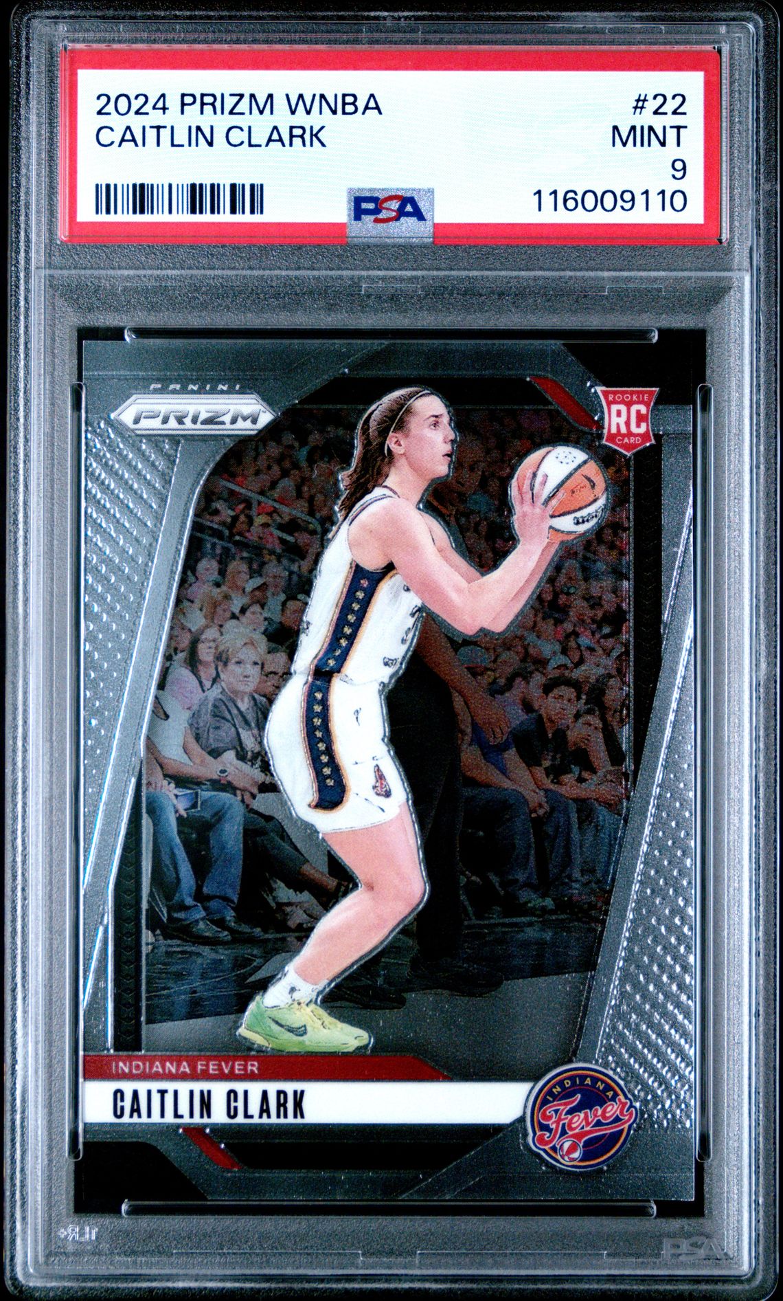 2024 Panini Prizm Wnba Caitlin Clark #22 Mint 9 front