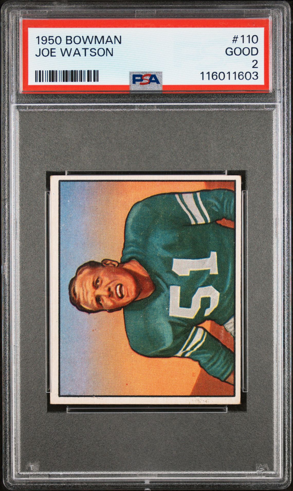 1950 Bowman BOWMAN #110 Joe Watson front