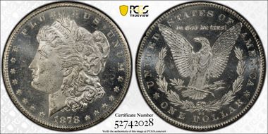 1878-CC $1 GSA Hoard MS63PL