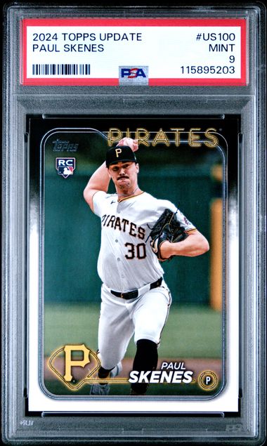 2024 Topps Topps Update White #US100 Paul Skenes front