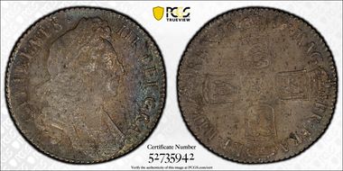 1697 Shil S-3505 3rd Bust MS63