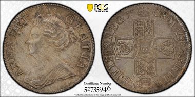 1708 Shil S-3610 3rd Bust MS63