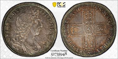 1698 1/2 Cr S-3494 DECIMO MS63