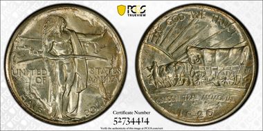 1926 50C Oregon MS67