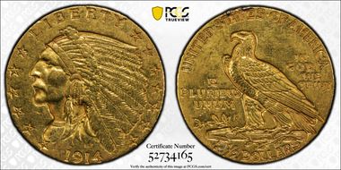1914 $2.50 N1