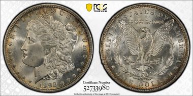 1892-O $1 MS65