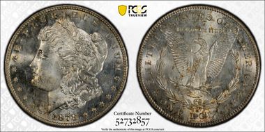 1878-S $1 MS66