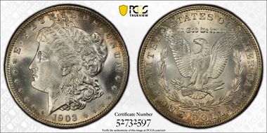 1903-O $1 MS66