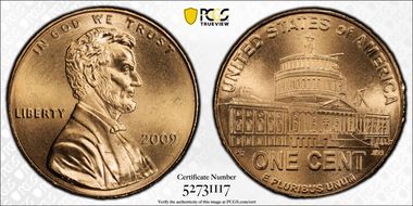 2009 1C Lincoln-Presidency Satin Finish SP69RD
