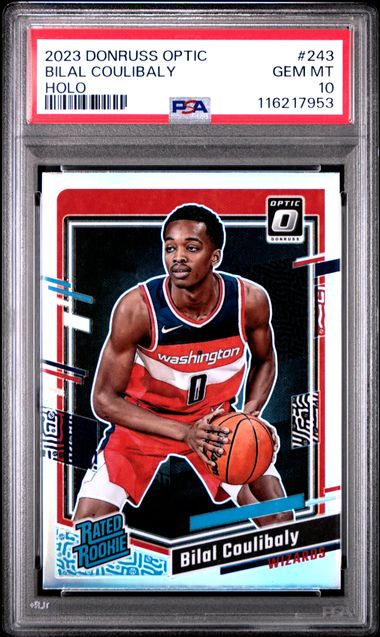 2023 Panini Donruss Optic Holo #243 Bilal Coulibaly front