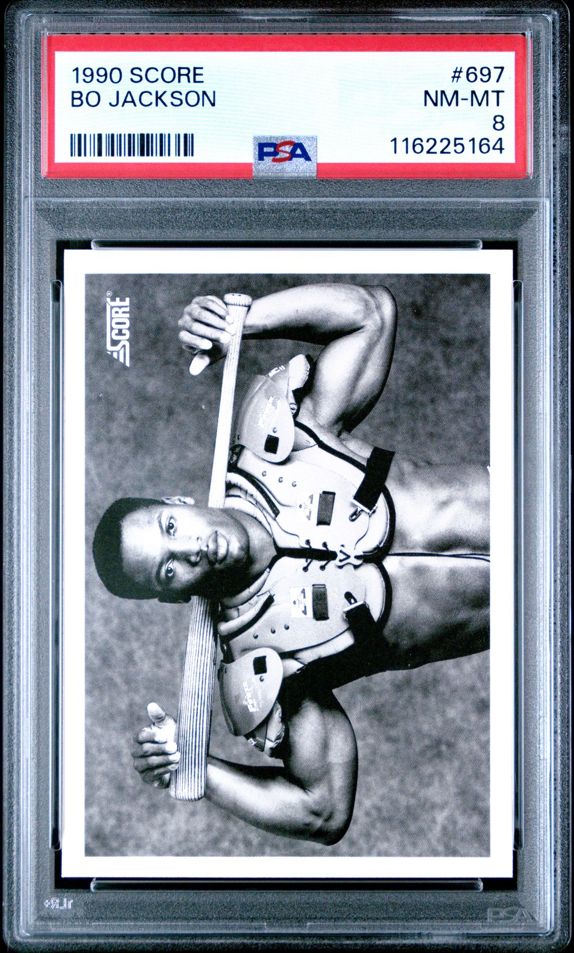 1990 Score SCORE #697 Bo Jackson front