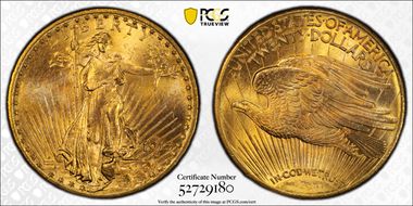 1915-S $20 MS66+