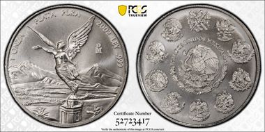 2002-Mo Onza Libertad Ag MS69