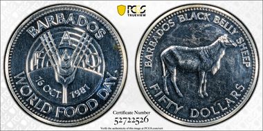 1981-FM $50 World Food Day PL62