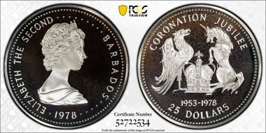 1978-FM $25 Jubilee PR69DCAM