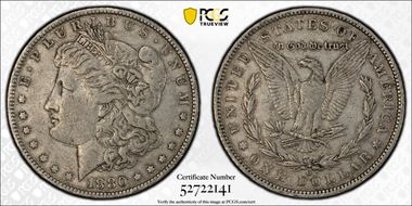 1880-O $1 N1