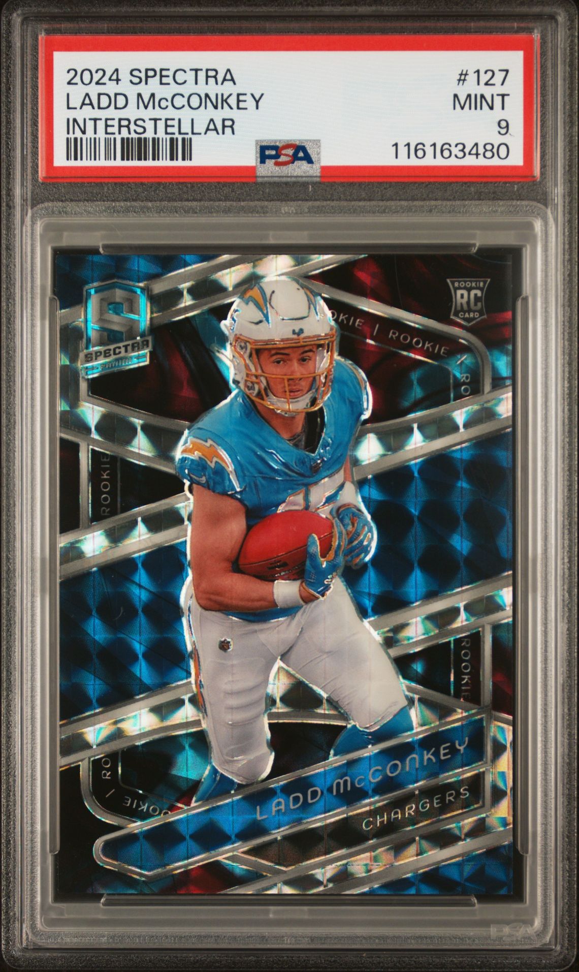 2024 Panini Spectra Ladd Mcconkey #127 (Interstellar) Mint 9 front